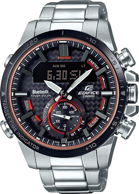 CASIO EDIFICE ECB-800DC タフソーラー Bluetooth dショッピング