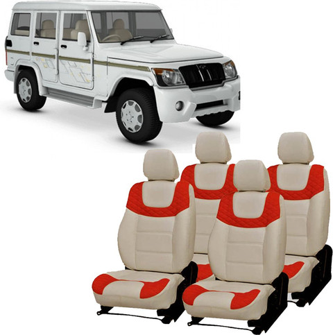 JMDi PU Leather Car Seat Cover For Mahindra Bolero 7S Price in