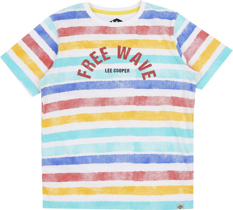 Lee Cooper Jungen T-Shirt – Kurzarm, Klassisches Basic Für Den Sommer