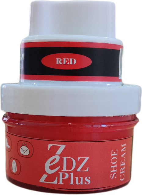 Zedz Shoe Cream 60gms (Red) Leather, Synthetic Leather, Patent