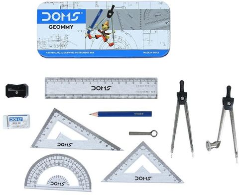 Flipkart.com | DOMS Geommy Mathematical Drawing Instrument Geometry Box
