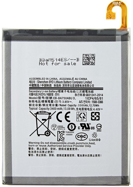 LIFON Mobile Battery For SAMSUNG Galaxy A10 3400mAh Price in India
