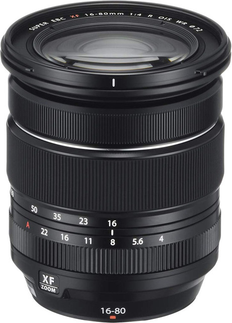 FUJIFILM Fujinon XF 16-80mm F4 R OIS WR Zoom Standard Zoom Lens