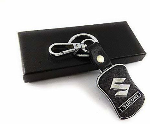 kritika creation Suzuki Leather Keychain for men and Best quality