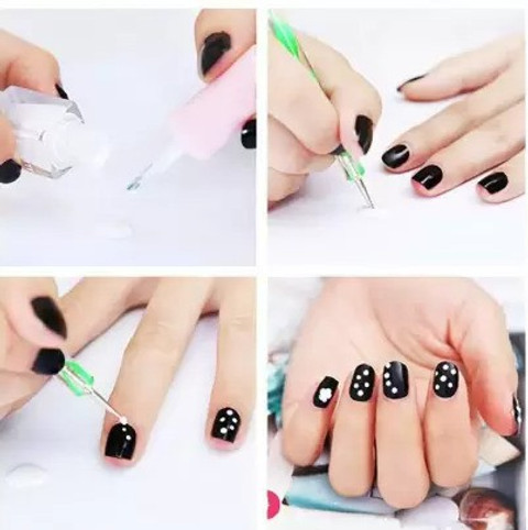 LOWPRICE NAIL ART BRUSHES PACK 15 AND DOTTING TOOL PACK Price