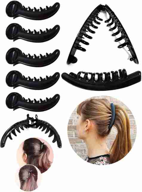 BHARATGAURAV Pack of (Large Size, Black) 5pcs Banana