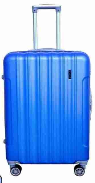 Zexon TROLLEY LUGGAGE Check-in Suitcase 4 Wheels - 28 inch BLUE