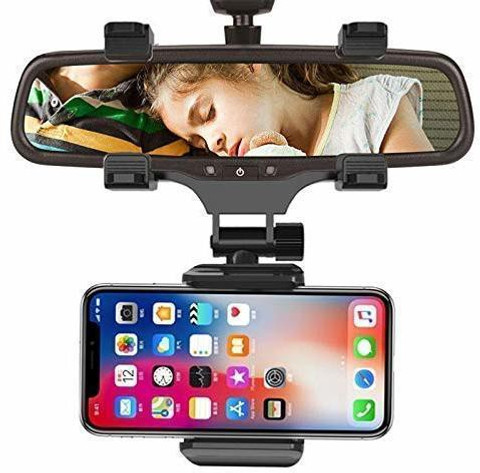 HIFY Car Rearview Mirror Holder Phone Bracket Car Phone Holder 360
