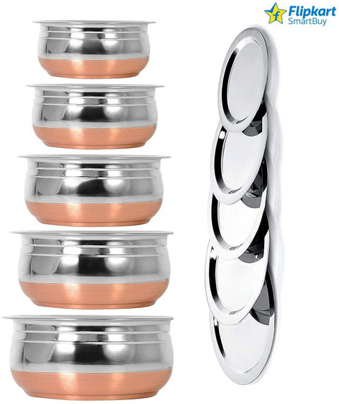 Flipkart SmartBuy Stainless Steel Cbowl set for pcs serving