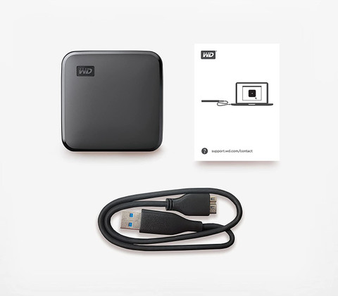 WD TB External Solid State Drive (SSD) 400Mb/S R, Upto Meter