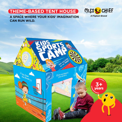 Miss Chief by Flipkart Sports Camp Play House Tent for Kids