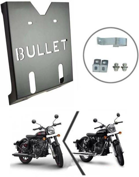 SRPHERE Bullet Designed Mud Protection Steel Engine Guard/Bash