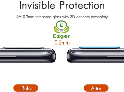 EZGER Back Camera Lens Glass Protector for VIVO Y20, VIVO Y20I