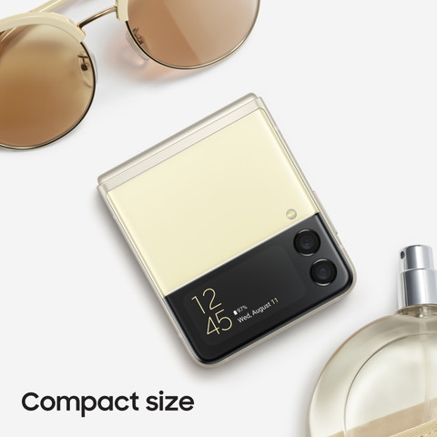 Galaxy Z Flip3 5G 256GB 海外版SIMフリー クリーム色 Galaxy Z Flip3