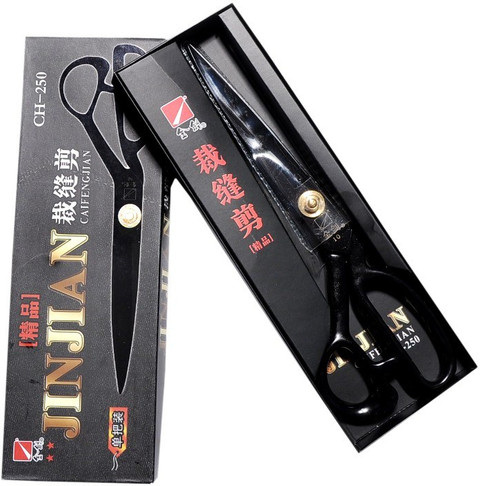 Flipkart.com | JUPITER JINJIAN SCISSORS, A-250, 10 INCHES, ( BLACK