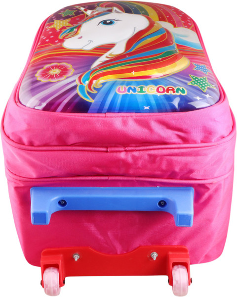 Skyrun Medium 30 L Backpack Stylish girls boys School Trolley Bags PINK  (PINK) 30 L Trolley Laptop Backpack