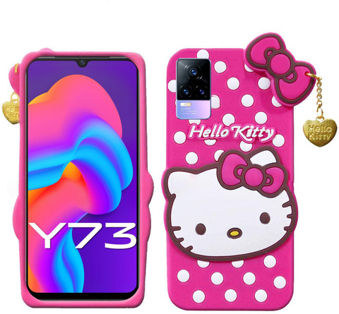 WEBKREATURE Back Cover for Vivo Y73, Cute Hello Kitty Case