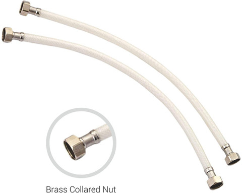 Prestige PVC 304 Grade CONNECTION PIPE 18 INCH (Set of 8) Hose Pipe ...