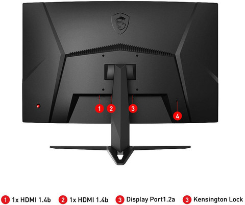 MSI Optix cm (27 inch) Curved Full HD VA Panel Gaming