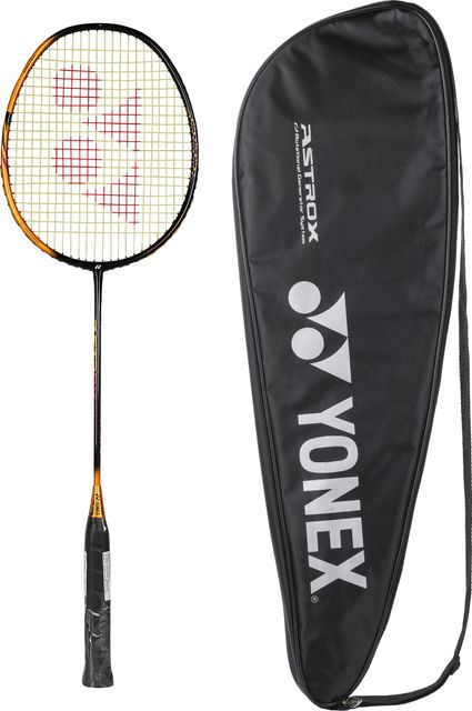 Yonex Astrox Smash Badminton Racquet (Black Clear Orange, G4, 73