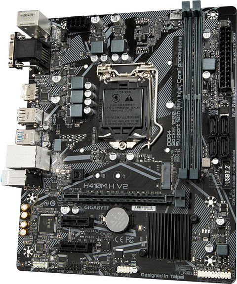 GIGABYTE H410M H V2 Ultra Durable LGA 1200Socket Micro-ATX Intel