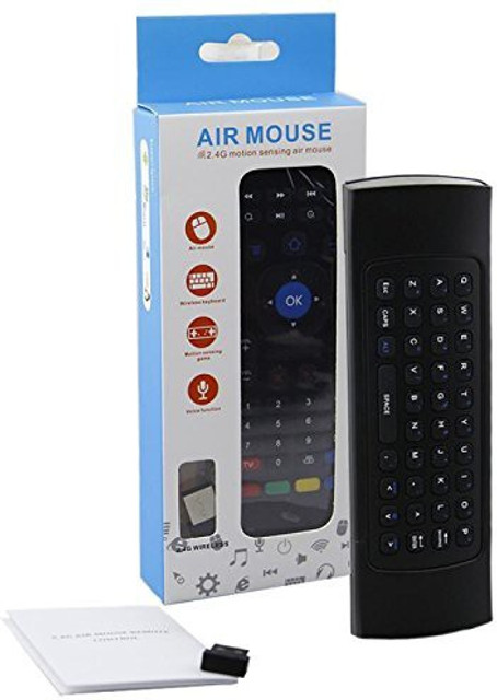 microware Air Mouse Wireless Keyboard touchpad Universal Remote Control  for Android TV Box Mini PC Smart Projector Air Fly Mouse Remote