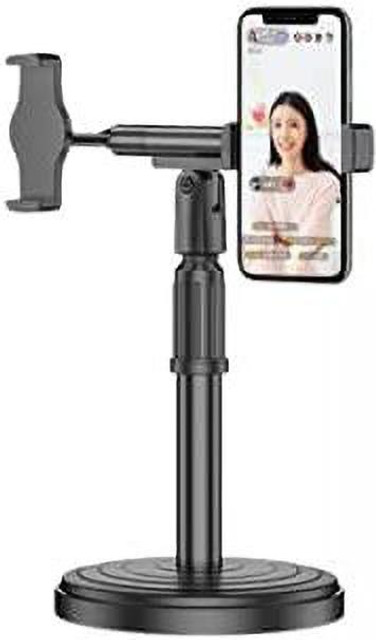 TECHGEAR New Dual Mobile Phone Holder with 360 Degree Rotation Cell Phone  Stand Mobile Holder