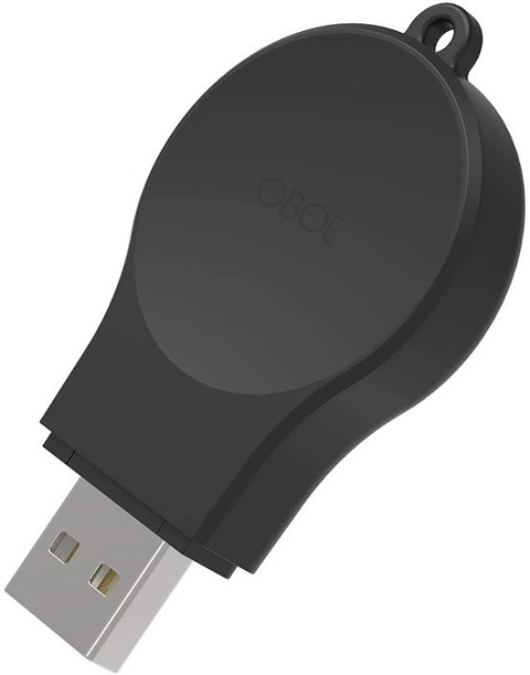 Oboe Portable USB Charging Dock for Samsung Galaxy Watch Active  Active,Magnetic Wireless Fast Charger Cable Compatible with