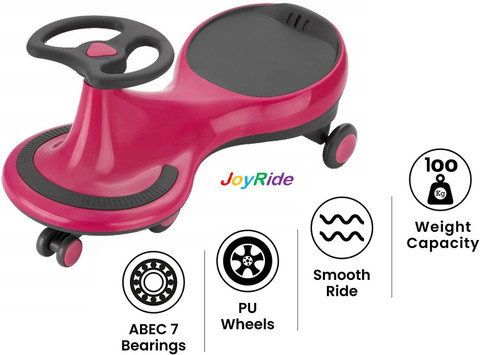 ride/RIDE、ride play/RIDE 2枚セット JoyRide Lil' Rider - Ride on Wiggle Car Swing Car Toys for