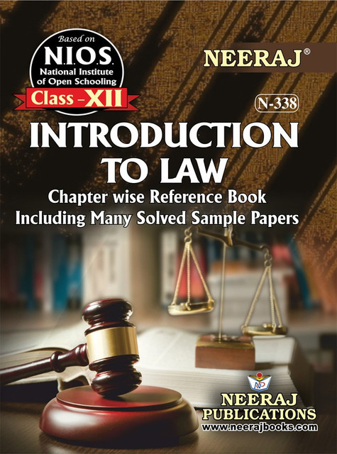 Introduction To Law: Buy Introduction To Law by NEERAJ