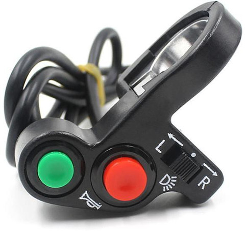 Miwings Motorcycle Electric Bike/Scooter Horn Turn Signal Light