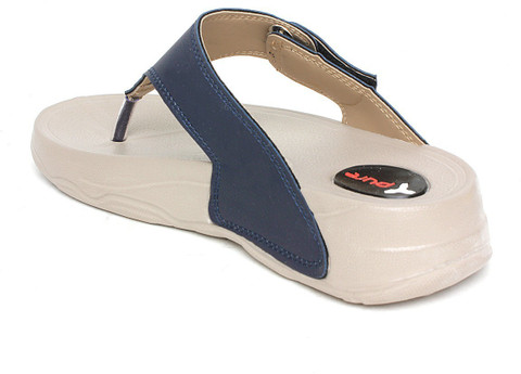 WELCOME Women Welcome Pure Women'S Leather Sliper Blue Uk-5