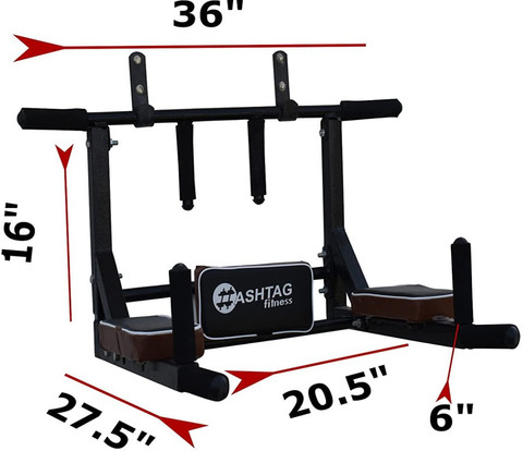 HASHTAG FITNESS pull up bar 3in1 strenght training equepments Pull