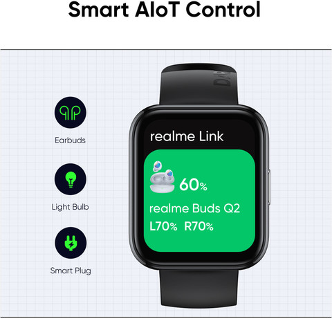 realme Smart Watch Pro HD Display Dual Satellite GPS