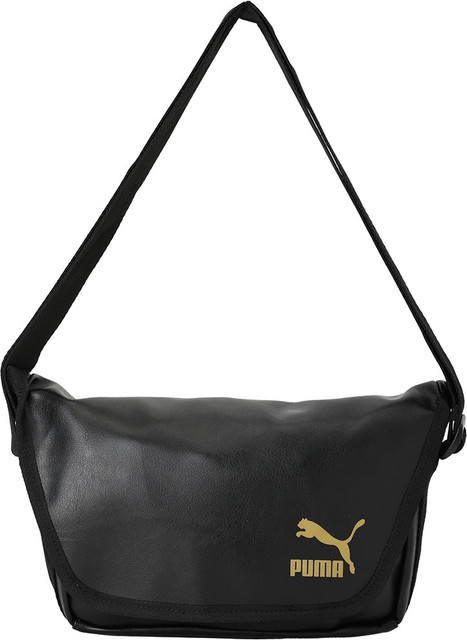 PUMA Men Women Black Shoulder Bag
