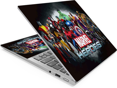 Anweshas Marvel Heroes Complete Full Panel Laptop Skins Upto
