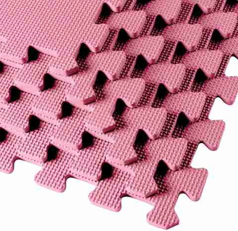 SIGNATRON EVA Foam Interlocking Tiles, Protective Flooring for Gym