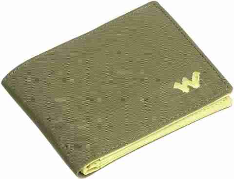 Wildcraft Men Women Casual Green Fabric Wallet Olive Price in