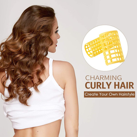 MYYNTI Hair Rollers Self Holding Rollers Hair Styling Rollers Hair