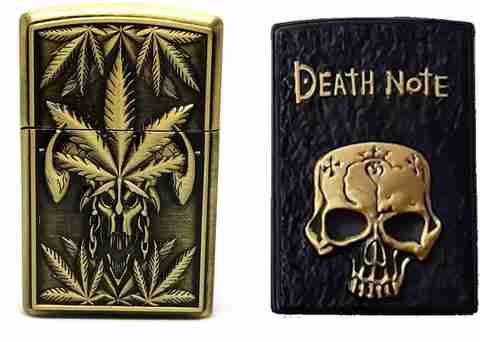 devil cigarette lighter Dance Design devil's cigarette lighter Bronze Devil's