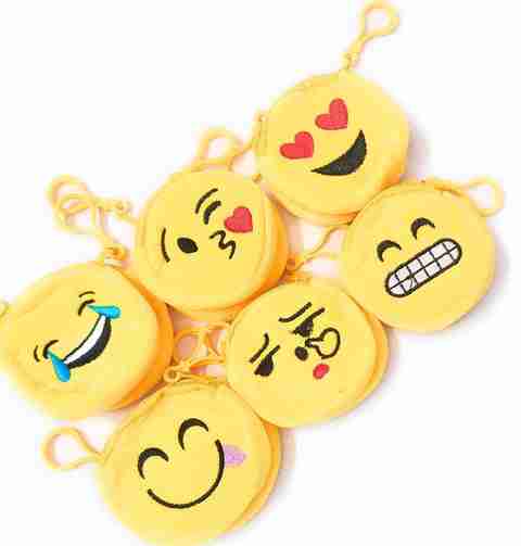 SMARTTRENDY Smiley Coin Purse Pocket Pouch for Boys, Girls Kids, Best  Birthday Gifts (Pack of 6) Coin Purse