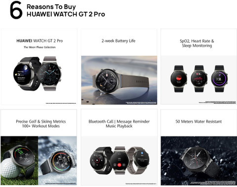 Huawei GT Pro Smartwatch Price in India Buy Huawei GT Pro - Main Image