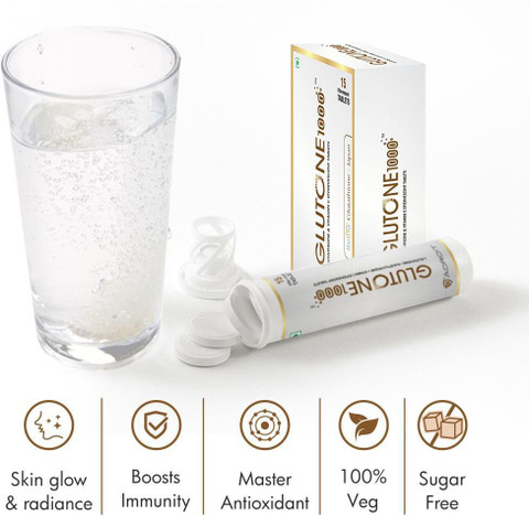 glutathione 1000 tablet price in bangladesh Glutone L-Glutathione 1000mg 15 Tablets Price in India