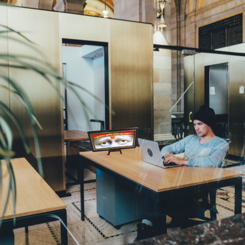 om sai toys SaiBaba Eyes With Italian Fiber Waterproof Imported