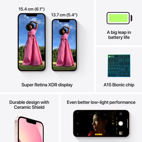 スマートフォン本体 AppIe iPhone 13 pink Amazon | 【整備済み品】 Apple iPhone 13 256GB ピンク SIM