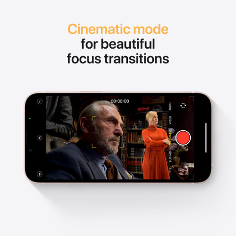 iPhone 13-Advanced Dual‐Camera system,A15 Bionic Chip & more