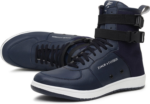 Zixer Men's Hustle Street Style High Top Platform Fashion  Sneakers/Sports/Casual High Tops For Men