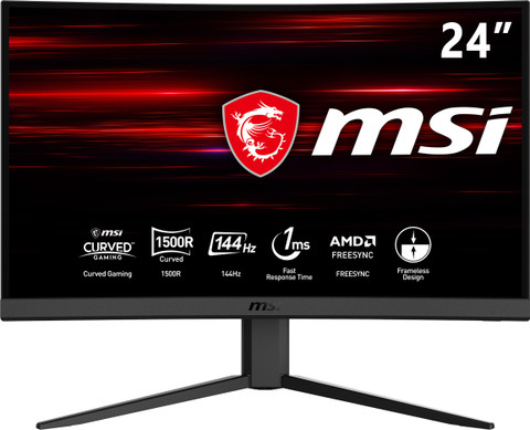 MSI Optix 59.94 cm (24 inch) Curved Full HD VA Panel Gaming