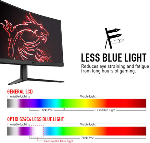 MSI Optix 59.94 cm (24 inch) Curved Full HD VA Panel Gaming