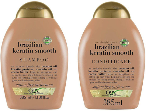 ogx BRAZILIAN KERATIN SHAMPOO AND CONDITIONER Price in India